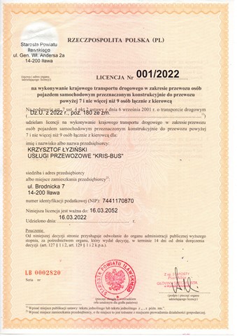 lic3 Certyfikat